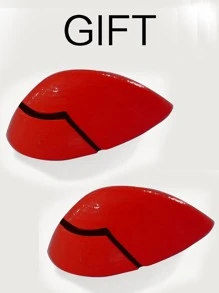 1pc Long Straight Cosplay Synthetic Wig With Bangs & 1pc Wig Cap - Brown - View 5