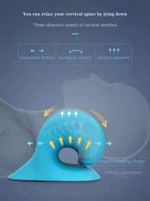 1入組頸椎枕頸枕頸肩放鬆器頸椎牽引器頸椎放鬆枕舒適床上用品