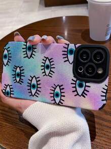 Ốp điện thoại họa tiết mắt ác - Nhiều màu - Xem 3