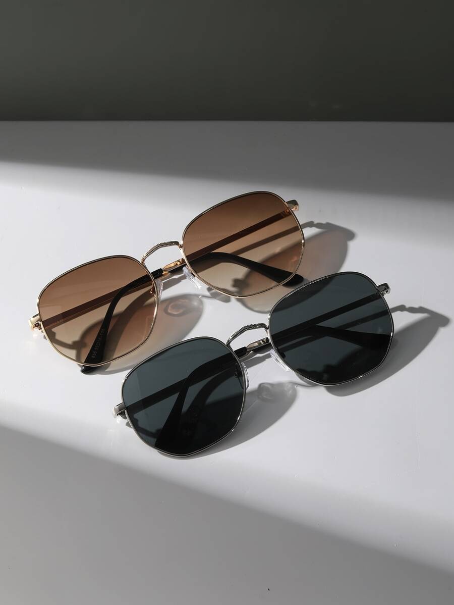 2副金屬框太陽眼鏡