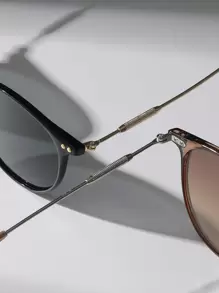 2 副女士铆钉细节太阳镜海滩配饰复古太阳镜海滩太阳镜女士海滩配饰太阳镜太阳镜遮阳基本款和适合毛衣牛仔裤运动裤连帽衫夹克连衣裙和长袖衬衫的时尚遮阳优雅装扮家庭出游旅行度假夏季海滩度假、户外、旅行