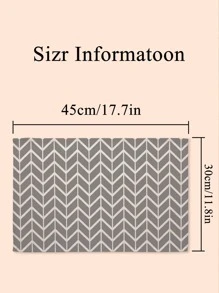 1pc Geometric Pattern Placemat