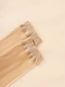 10pairs Solid Crew Socks