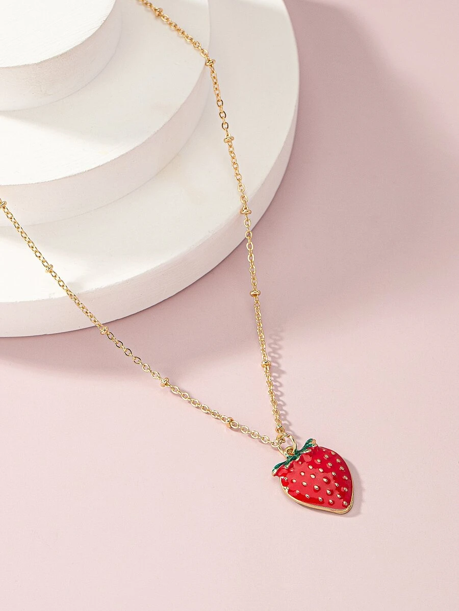 Vòng cổ dâu tây - Nhiều màu - Xem 1