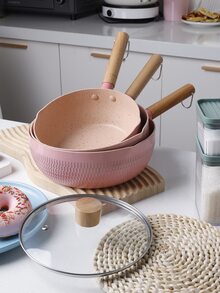 1入組多功能木柄鍋 - 粉色 - 查看 8