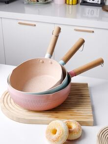 1入組多功能木柄鍋 - 粉色 - 查看 9