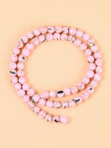 1 hebra Accesorio de joya DIY cuenta - Rosa - Ver 2