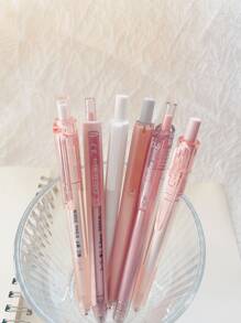 6入組ABS混合中性筆 - 彩色 - 查看 1