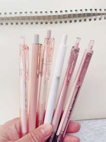 6入組ABS混合中性筆 - 彩色 - 查看 2