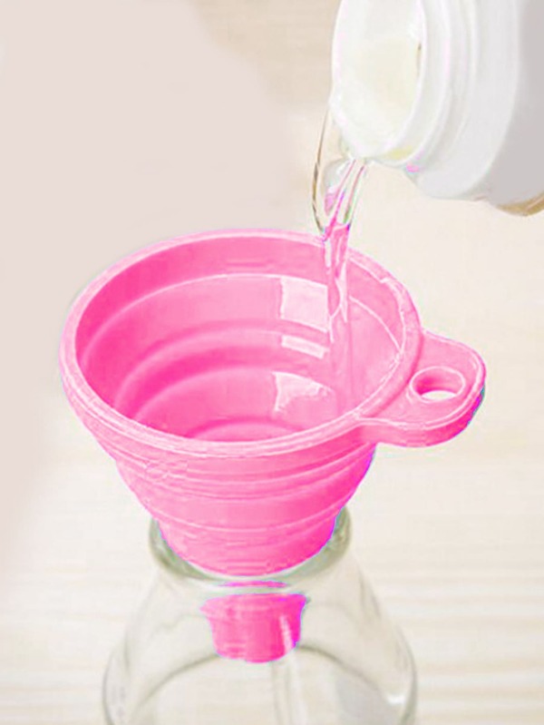 1pc Collapsible Funnel, Food Funnel, Collapsible Kitchen Funnel