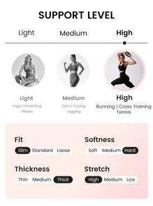 Easithlete 2入組無縫健身瑜伽套裝套裝工字上衣緊縮褶皺臀部緊身打底褲 - 深灰色 - 查看 9