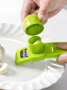 1入組多功能大蒜機生薑研磨機大蒜研磨機研磨大蒜機 - 綠色 - 查看 3