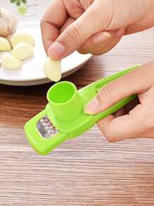 1入組多功能大蒜機生薑研磨機大蒜研磨機研磨大蒜機 - 綠色 - 查看 5