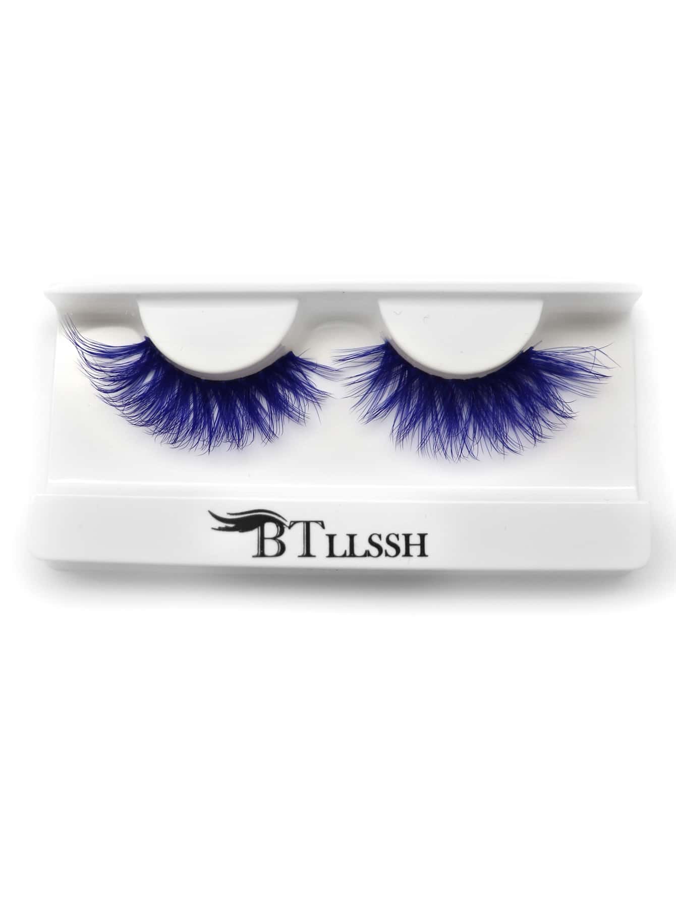 1 cặp mi giả mắt mèo - Màu xanh lam - Xem 1