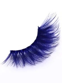 1 cặp mi giả mắt mèo - Màu xanh lam - Xem 4