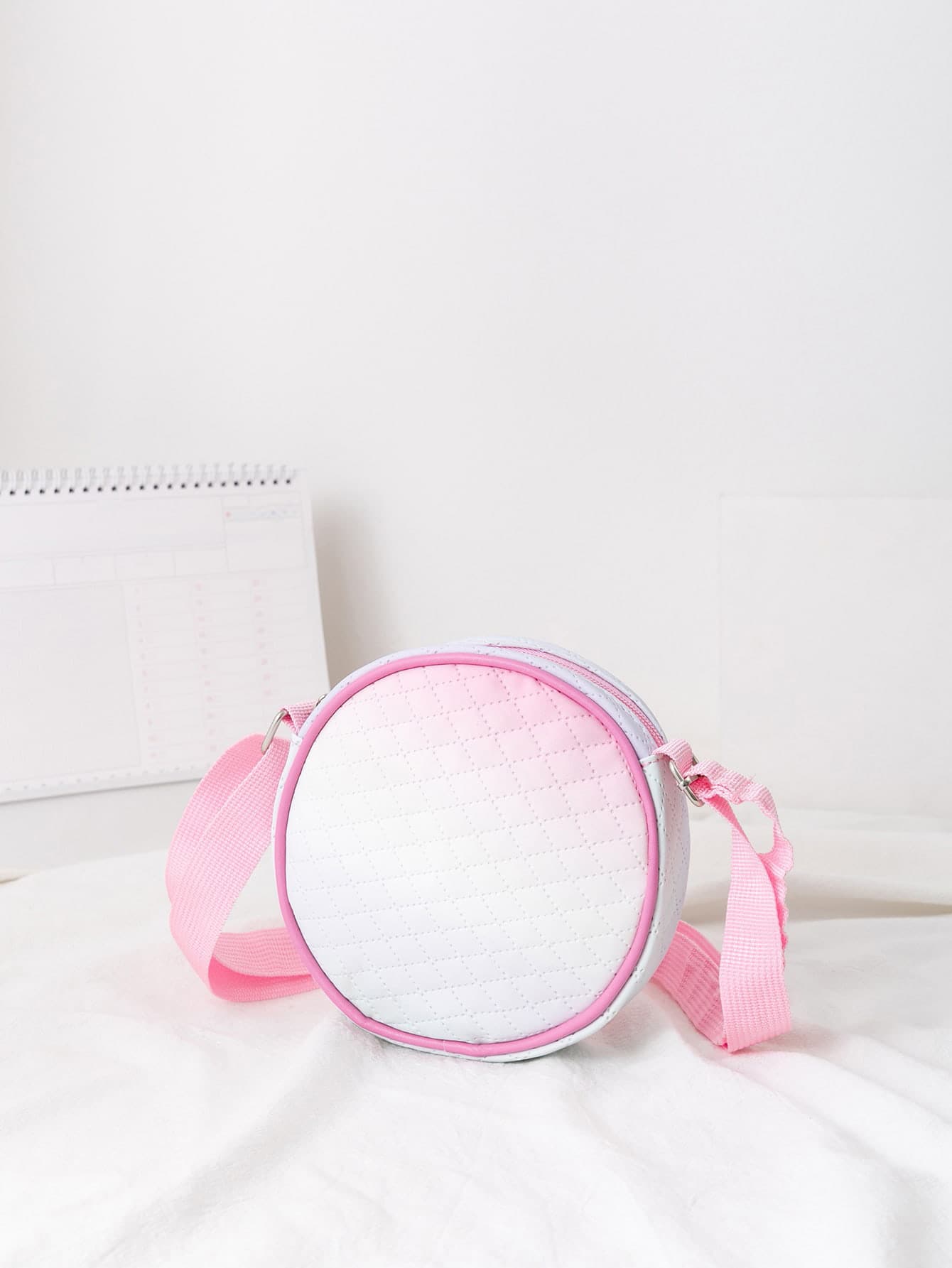 Girls Ombre Contrast Binding Circle Bag - Multicolor - View 1