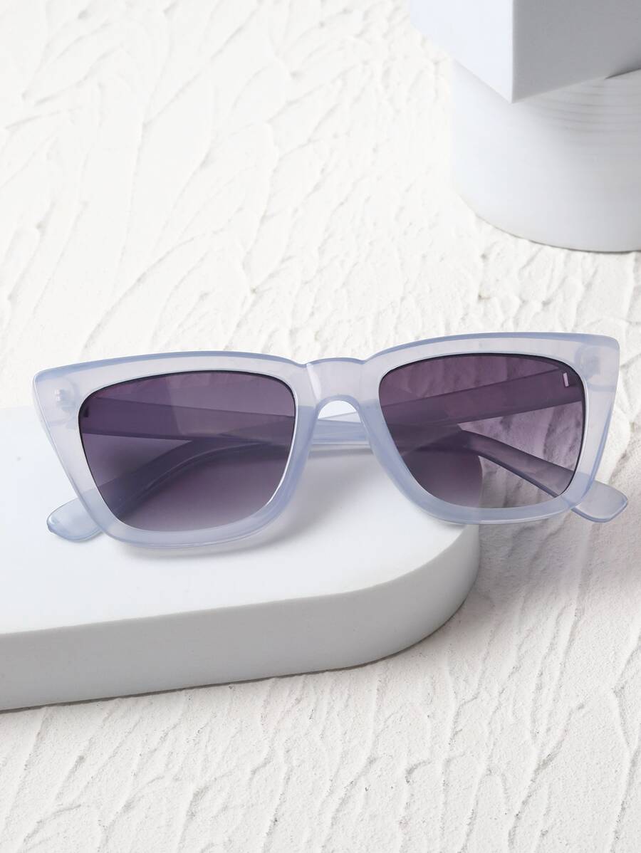 Gafas de sol de ojo de gato - Gris Claro - Ver 1