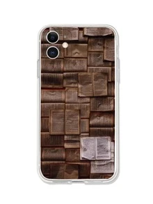 Funda para teléfono con estampado de revista estética - Multicolor - Ver 1