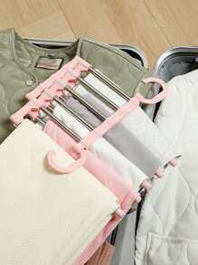 1pc Multifunction Pants Hanger - White - View 3
