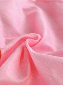 Cherry Pattern Ruffle Trim Bed Skirt - Multicolor - View 3