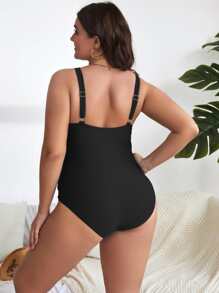 Swim Basics Badeanzug mit Rüschen