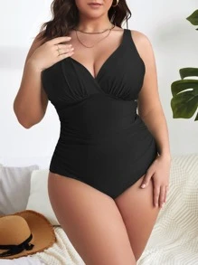 Swim Basics Badeanzug mit Rüschen