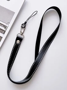 Khâu chi tiết dây buộc điện thoại - màu đen - Xem 3