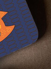 1入組卡通貓樣式廚房地墊 - 彩色 - 查看 3