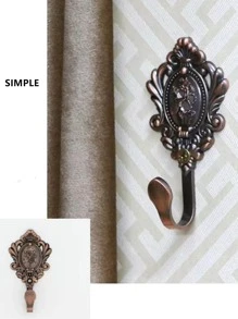1set Vintage Curtain Hook - Redwood - View 2