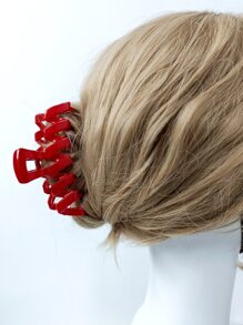 Garra de pelo onda - Rojo - Ver 1