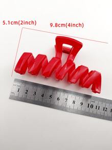 Garra de pelo onda - Rojo - Ver 6