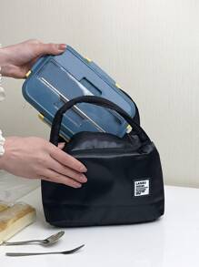 1 pieza Bolsa térmica portátil - Negro - Ver 1