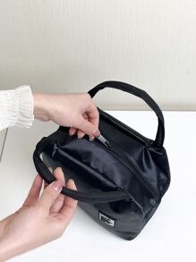 1 pieza Bolsa térmica portátil - Negro - Ver 2