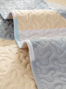 1入組幾何圖案沙發巾 - 藍色 - 查看 6