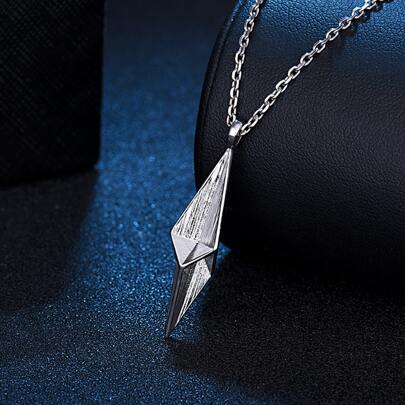 Men Geometric Charm Necklace