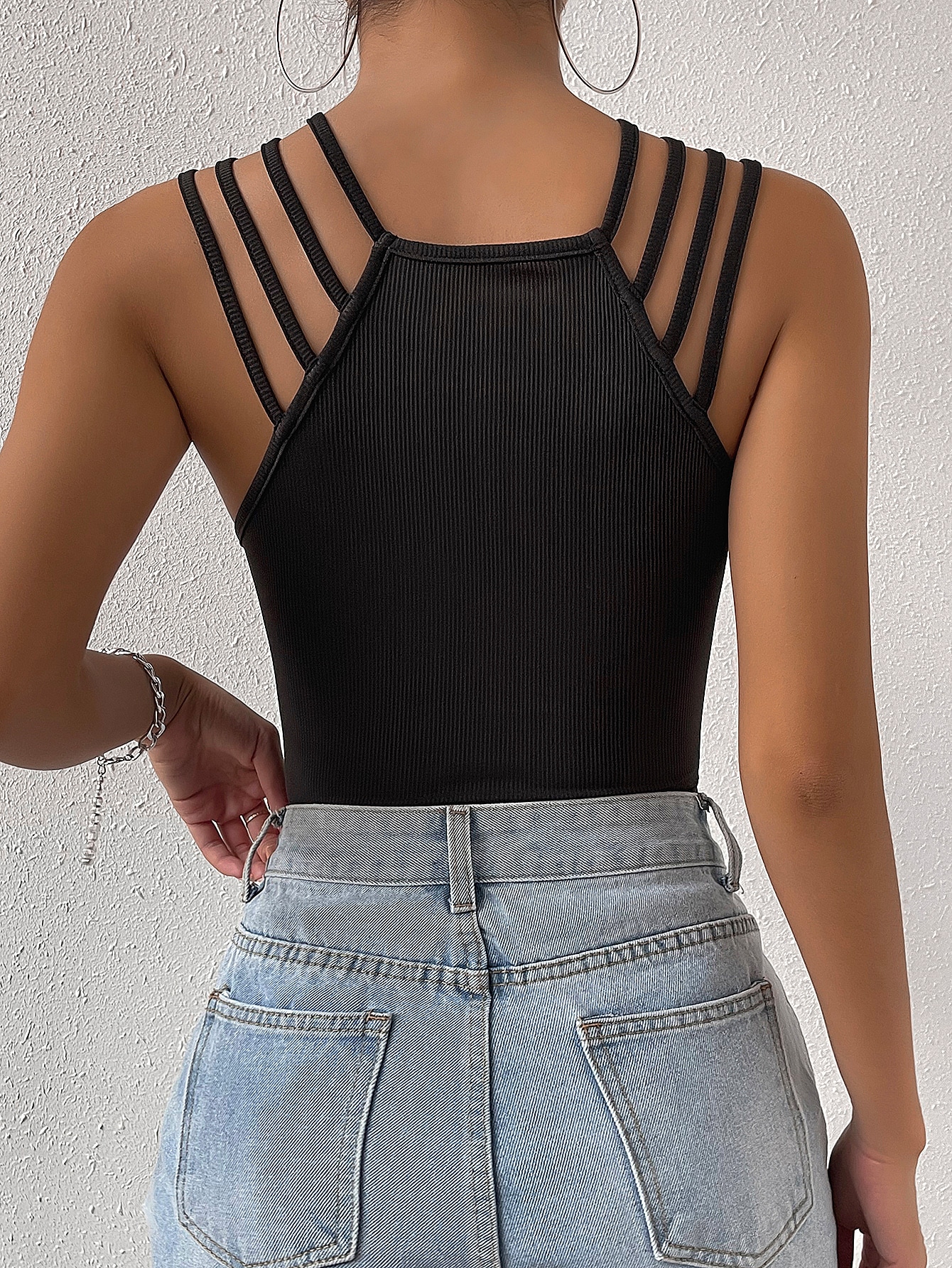 Body Découpé Fashion Nova Taille S - Noir - Neuf Avec étiquettes