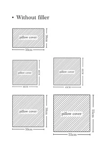 1入深綠色水波紋絨面純色枕套 - 墨綠色 - 查看 2