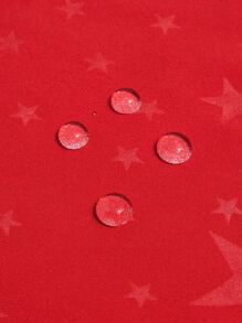 Manfinity Hombres Shorts de natación con diseño de parche de letra de cintura con cordón - Rojo - Ver 5