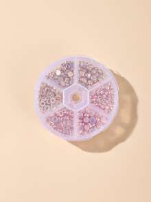 1 caja Accesorio de joya cuenta DIY - Multicolor - Ver 2