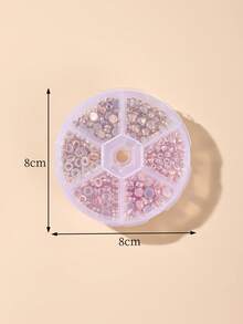 1 caja Accesorio de joya cuenta DIY - Multicolor - Ver 4