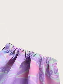 1pc Letter Graphic Multifunctional Swimming Bag - View 2