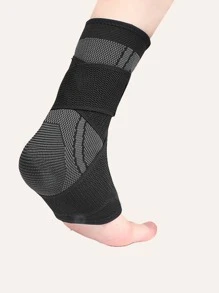 1pc Elastic Heel Protection - Black - View 2