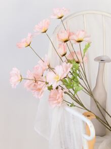 1 件人造花，情人节礼物生日毕业家居装饰返校房间装饰学校用品 - 粉色 - 查看 4