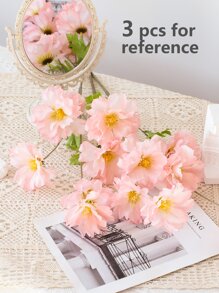 1 件人造花，情人节礼物生日毕业家居装饰返校房间装饰学校用品 - 粉色 - 查看 5