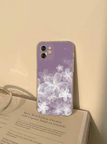 花朵圖案手機殼 - 彩色 - 查看 3