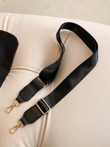 Dây đeo túi tối giản Phụ kiện túi xách tay có thể điều chỉnh Bền bỉ sành điệu Dành cho tân binh & Công nhân cổ trắng Dành cho các cô gái tuổi teen Túi xách nữ sinh viên đại học Quà tặng - màu đen - Xem 1