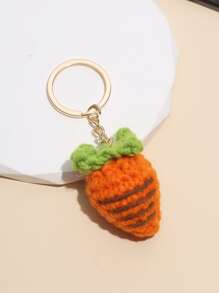 Llavero zanahoria accesorio - Multicolor - Ver 1