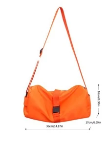Bolsa de entrenamiento minimalista - Naranja - Ver 4