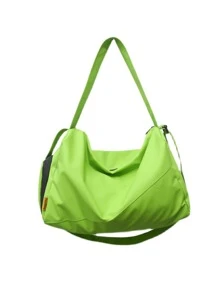 Bolsa de entrenamiento húmedo con seco separación - Verde - Ver 1