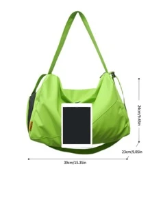 Bolsa de entrenamiento húmedo con seco separación - Verde - Ver 3